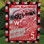 detroit redwings quilt blanket d2452032