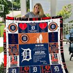 detroit tigers to my son love mom quilt d2421217