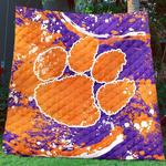 dhcemson tigers b1909327 quilt blanket d2412814