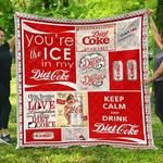 diet coke funny gift for soft drink lover quilt d2485186