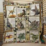 dinosaur carnotaurus quilt design by exrain d2484227