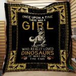 dinosaur girl hur quilt bevrrc d2487129