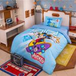 disney 3d print blue mickey mouse summer bedding sets bedsheet duvet comforter cover pillowcases