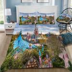 disney castle 206 duvet cover bedding set d2174771