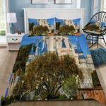 disney castle 36 duvet cover bedding set d2174379