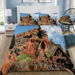 disney castle 41 duvet cover bedding set d2174549