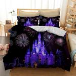 disney cinderella castle with fireworks duvet cover bedding set d2147406