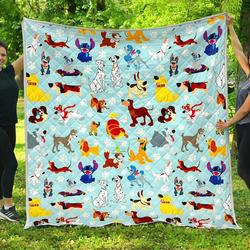 Disney Dogs  Premium Quilt  Quilt