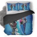 disney frozen casts poster duvet cover bedding set d2174704