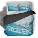 disney frozen olaf and ice poster duvet cover bedding set d2173439