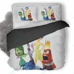 disney inside out characters background duvet cover bedding set d2175595