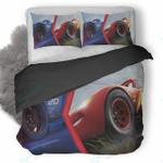 disney lightning mcqueen vs jackson storm cars duvet cover bedding set d2174990