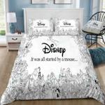 disney logo 23 duvet cover bedding set d2174076