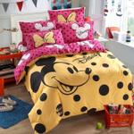 disney mickey mouse duvet cover set 3 or 4 pieces full twin single size bedding set for children