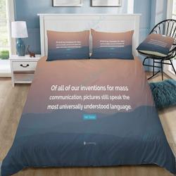 Disney Quotes 17 Beautiful Decor For Disney Fan Bedding Set Duvet Cover Meaningful Gift For Love