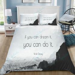 Disney Quotes 2 Beautiful Decor For Disney Fan Bedding Set Duvet Cover Meaningful Gift For Love