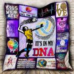 dna volleyball cl2100138mdq quilt blanket d2483840