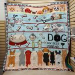 dog 203037 quilt blanket quilt d2414924