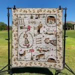 dog beagle hur quilt cd d2487926