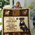 dog blanket quilt rottweiler d2453414