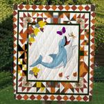 dolphin cl14100183mdq quilt blanket d2482155
