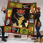 dos equis all i need is beer gift quilt d2485190