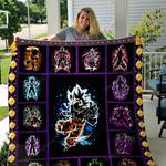 dragon ball goku art quilt blanket d2456813
