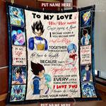 dragon ball vegeta once upon a time custom quilt cc d2485240