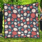 dragon fruits dark blue background dhcdhc dt1910 quilt blanket d2412835