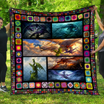 dragon quilt 02398 quilt d2419614