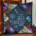 dragonfly do not wish to be anything but what you are and do that perfectly quilt blanket great 0