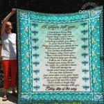 dragonfly i never left you quilt blanket d2418870