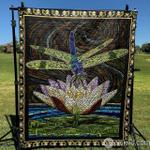dragonfly with flower bl quilt blanket dhc0201201235td d2482407