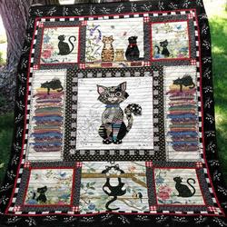 Dreamy Cats Quilt V070802  Quilt