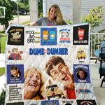 dumb and dumber poster quilt blanket d2455672