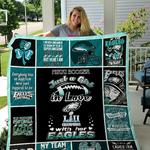 eagles quilt blanket custom name ver 2 d2449709