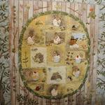 easter bunny cla0910218q quilt blanket d2479629