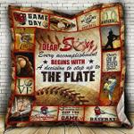 eat sleep baseball quilt cd019 quilt d2419982