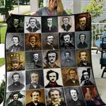 edgar allan poe quilt blanket hvt070605 quilt d2415459
