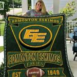 edmonton eskimos quilt blanket d2455012
