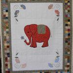 elephant clp0107052 quilt blanket d2479353