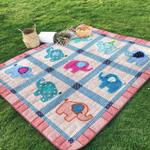 elephant ng120703b tbg quilt blanket d2448101