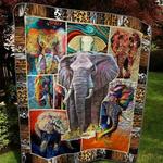elephant stand by me quilt blanket dhc31121278td d2447071