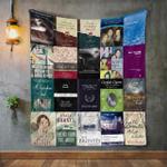 emily bront books blanket ha0910 quilt d2477687