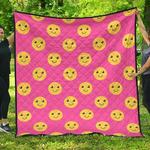 emoji pink cl12100262mdq quilt blanket d2481563