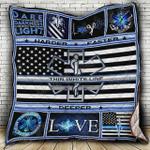 emt thin white line flag cl2100159mdq quilt blanket d2481696