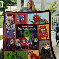 English Bulldog Ava Quilt Blanket Beeq5002  Quilt