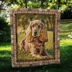 english cocker spaniel grass cl10100113mdq quilt blanket d2483462
