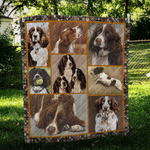 english springer spaniel fallen kingdom quilt blanket dhc31121099td d2447159