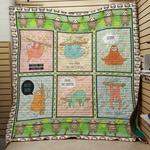enjoy the momment sloth quilt blanket quilt d2416826